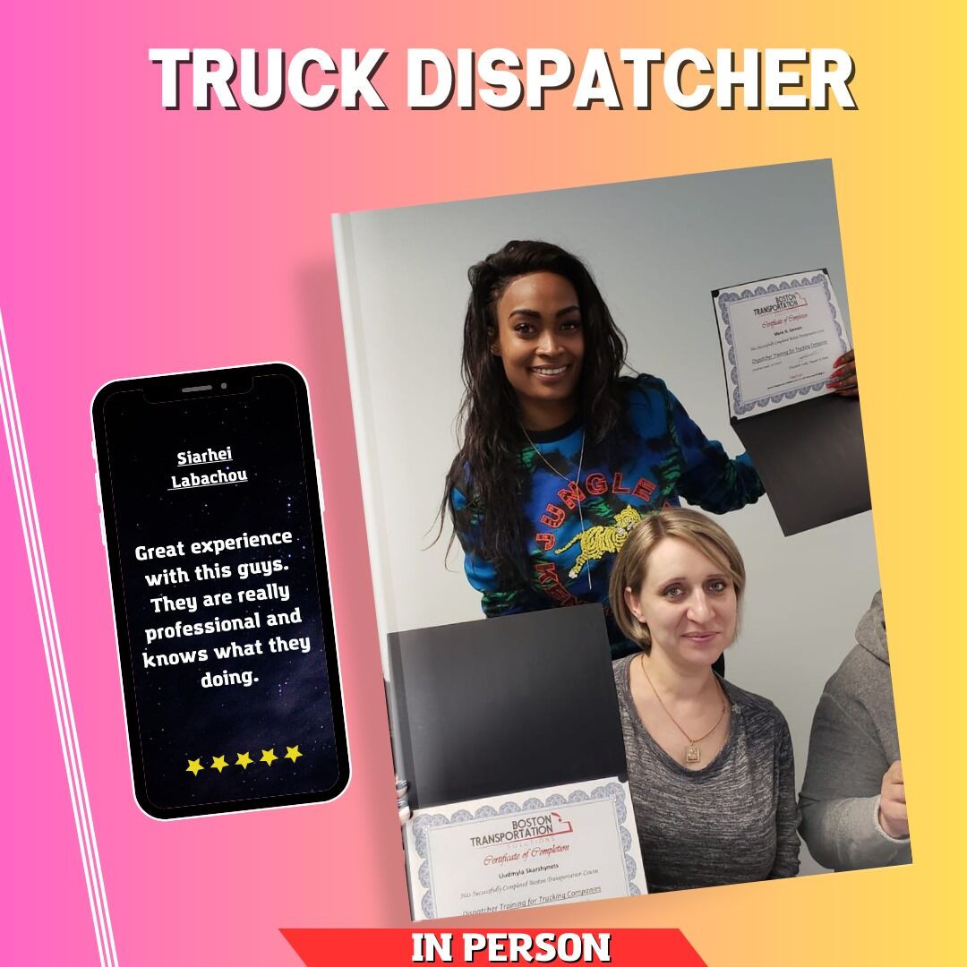 TRUCK DISPATCHER TRAINING - IN OFFICE
