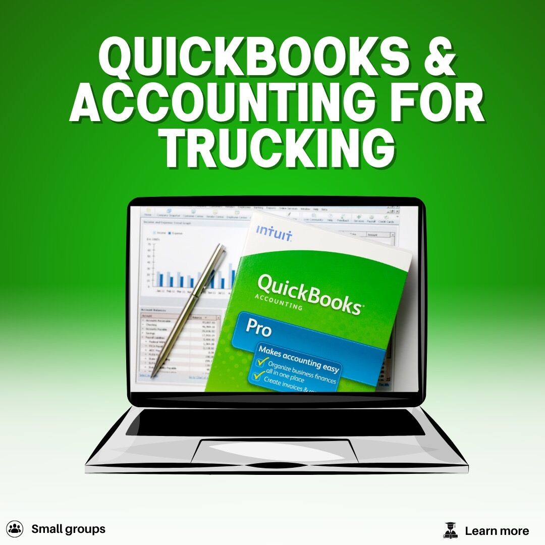 Advanced QuickBooks ProAdvisor Training for Trucking Business Owners