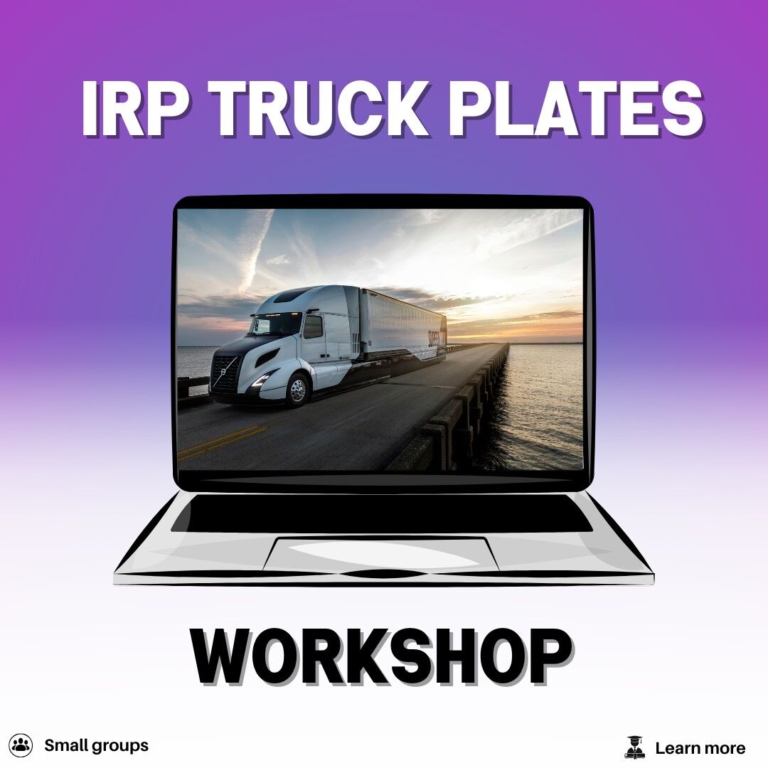 IRP TRUCK PLATES WORKSHOP